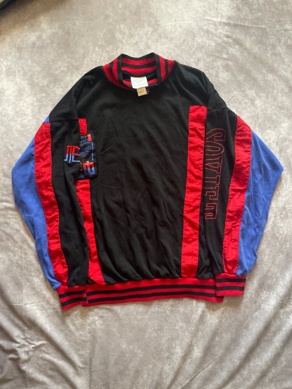 Highly Rare 90s Vintage Adidas Soviet Crewneck Sweatshirt!